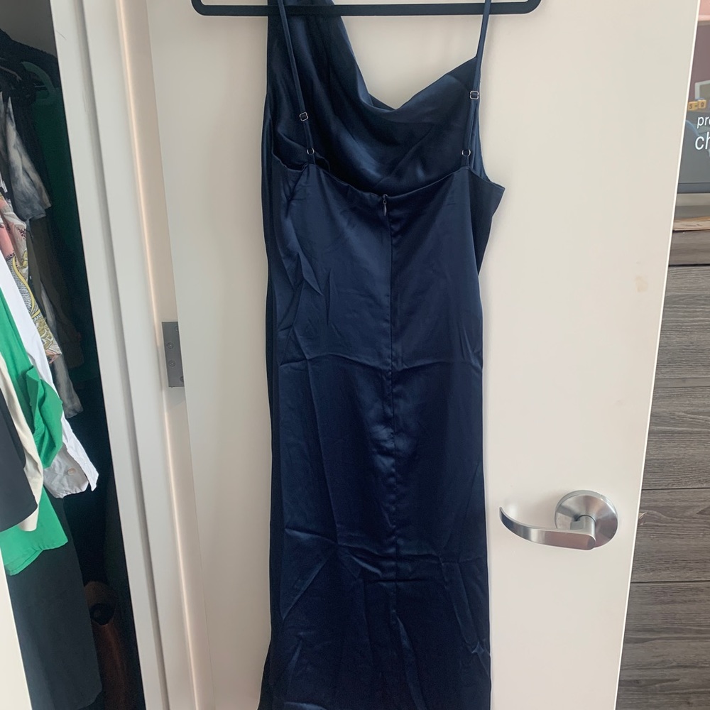 Satin slip dress